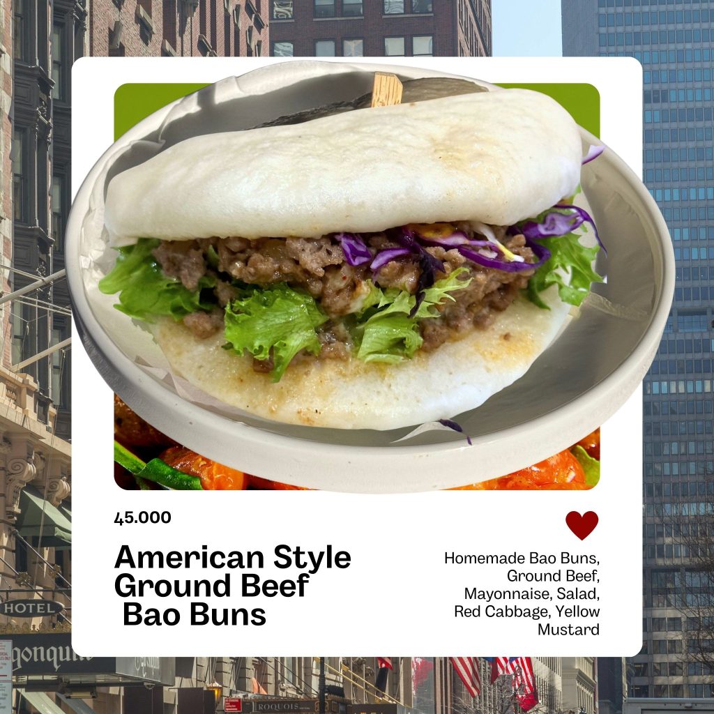 bánh bao kẹp American Style
